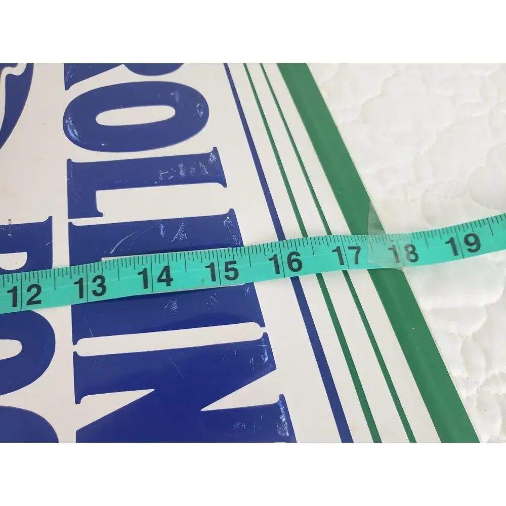Vintage 1990 Rolling Rock Extra Pale Premium Beer Brew Sign Bar Tavern Man Cave